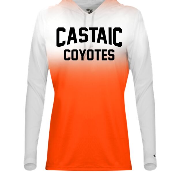 Castaic Football Hooded Tee - Ladies Thumbnail