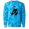 Unisex Midweight Tie-Dyed Crewneck Sweatshirt Thumbnail