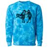 Unisex Midweight Tie-Dyed Crewneck Sweatshirt Thumbnail