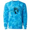 Unisex Midweight Tie-Dyed Crewneck Sweatshirt Thumbnail