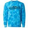 Unisex Midweight Tie-Dyed Crewneck Sweatshirt Thumbnail