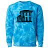Unisex Midweight Tie-Dyed Crewneck Sweatshirt Thumbnail