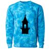 Unisex Midweight Tie-Dyed Crewneck Sweatshirt Thumbnail