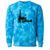 Unisex Midweight Tie-Dyed Crewneck Sweatshirt Thumbnail