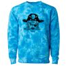 Unisex Midweight Tie-Dyed Crewneck Sweatshirt Thumbnail