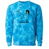 Unisex Midweight Tie-Dyed Crewneck Sweatshirt Thumbnail