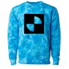 Unisex Midweight Tie-Dyed Crewneck Sweatshirt Thumbnail