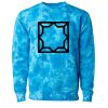 Unisex Midweight Tie-Dyed Crewneck Sweatshirt Thumbnail