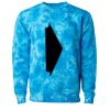 Unisex Midweight Tie-Dyed Crewneck Sweatshirt Thumbnail