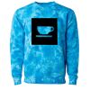 Unisex Midweight Tie-Dyed Crewneck Sweatshirt Thumbnail