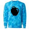 Unisex Midweight Tie-Dyed Crewneck Sweatshirt Thumbnail