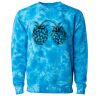 Unisex Midweight Tie-Dyed Crewneck Sweatshirt Thumbnail