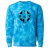 Unisex Midweight Tie-Dyed Crewneck Sweatshirt Thumbnail