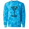 Unisex Midweight Tie-Dyed Crewneck Sweatshirt Thumbnail