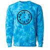 Unisex Midweight Tie-Dyed Crewneck Sweatshirt Thumbnail