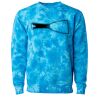 Unisex Midweight Tie-Dyed Crewneck Sweatshirt Thumbnail