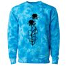 Unisex Midweight Tie-Dyed Crewneck Sweatshirt Thumbnail