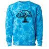 Unisex Midweight Tie-Dyed Crewneck Sweatshirt Thumbnail