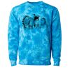 Unisex Midweight Tie-Dyed Crewneck Sweatshirt Thumbnail