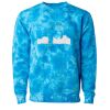 Unisex Midweight Tie-Dyed Crewneck Sweatshirt Thumbnail