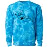 Unisex Midweight Tie-Dyed Crewneck Sweatshirt Thumbnail