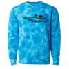 Unisex Midweight Tie-Dyed Crewneck Sweatshirt Thumbnail