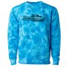 Unisex Midweight Tie-Dyed Crewneck Sweatshirt Thumbnail