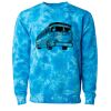 Unisex Midweight Tie-Dyed Crewneck Sweatshirt Thumbnail