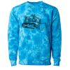 Unisex Midweight Tie-Dyed Crewneck Sweatshirt Thumbnail