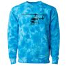 Unisex Midweight Tie-Dyed Crewneck Sweatshirt Thumbnail