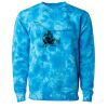Unisex Midweight Tie-Dyed Crewneck Sweatshirt Thumbnail