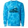 Unisex Midweight Tie-Dyed Crewneck Sweatshirt Thumbnail