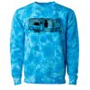 Unisex Midweight Tie-Dyed Crewneck Sweatshirt Thumbnail