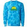 Unisex Midweight Tie-Dyed Crewneck Sweatshirt Thumbnail