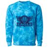 Unisex Midweight Tie-Dyed Crewneck Sweatshirt Thumbnail