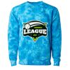 Unisex Midweight Tie-Dyed Crewneck Sweatshirt Thumbnail