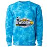 Unisex Midweight Tie-Dyed Crewneck Sweatshirt Thumbnail