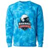 Unisex Midweight Tie-Dyed Crewneck Sweatshirt Thumbnail