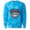 Unisex Midweight Tie-Dyed Crewneck Sweatshirt Thumbnail