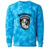 Unisex Midweight Tie-Dyed Crewneck Sweatshirt Thumbnail