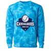 Unisex Midweight Tie-Dyed Crewneck Sweatshirt Thumbnail