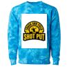 Unisex Midweight Tie-Dyed Crewneck Sweatshirt Thumbnail