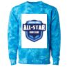 Unisex Midweight Tie-Dyed Crewneck Sweatshirt Thumbnail