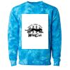 Unisex Midweight Tie-Dyed Crewneck Sweatshirt Thumbnail