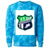 Unisex Midweight Tie-Dyed Crewneck Sweatshirt Thumbnail