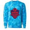 Unisex Midweight Tie-Dyed Crewneck Sweatshirt Thumbnail