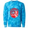 Unisex Midweight Tie-Dyed Crewneck Sweatshirt Thumbnail