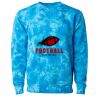 Unisex Midweight Tie-Dyed Crewneck Sweatshirt Thumbnail