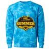 Unisex Midweight Tie-Dyed Crewneck Sweatshirt Thumbnail