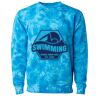 Unisex Midweight Tie-Dyed Crewneck Sweatshirt Thumbnail